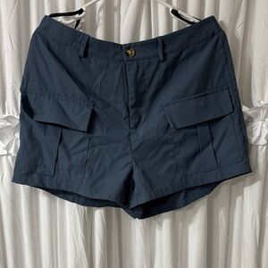 Navy Women's Cargo Shorts